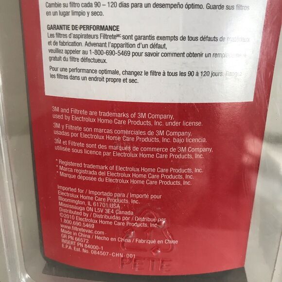 Filtrete 3M Eureka EF-6 HEPA Vacuum Filter Fits AirSpeed AS1000 Series Uprights - Picture 5 of 8